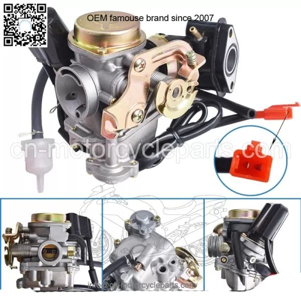 GY6 50cc 100cc Big Bore Carb Carburetor 139QMB 139QMA Scooter Moped ATV 19mm