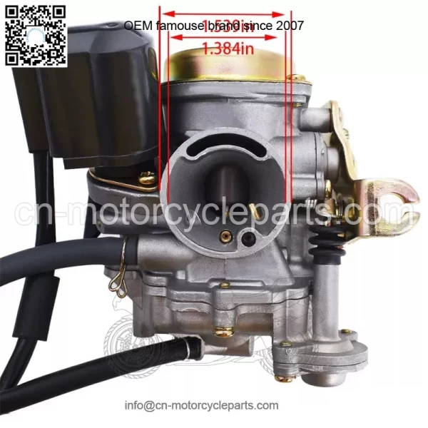GY6 50cc 100cc Big Bore Carb Carburetor 139QMB 139QMA Scooter Moped ATV 19mm - Image 3