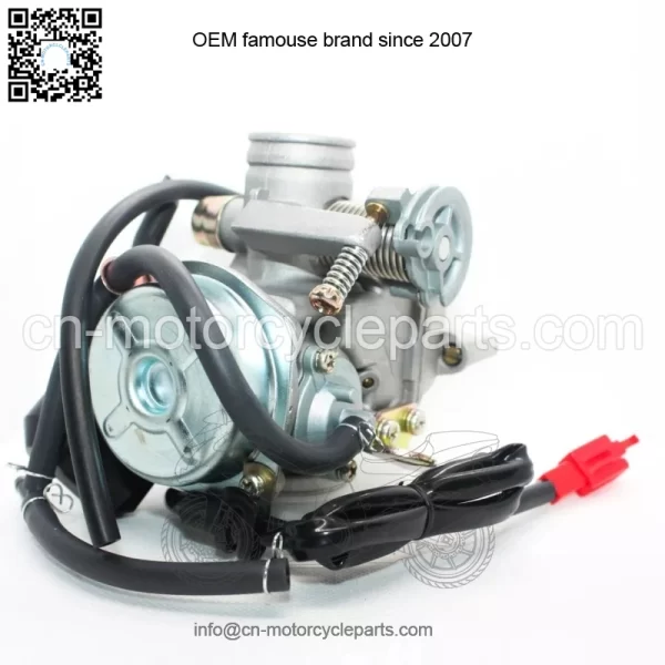 Electric Choke Auto 24mm Carb Carby Carburetor GY6 125 150cc Quad Bike ATV Buggy - Image 5