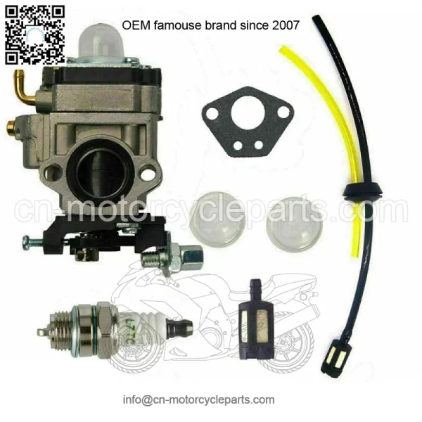 Carburetor Kit For 43cc 52cc 49cc Brushcutter Strimmer Cutter Chainsaw Carb