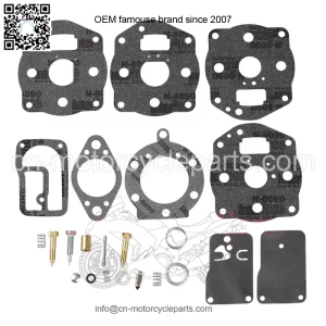Carburetor Kit For Briggs & Stratton 694056 491539 422447 40A777 42A707 655CC