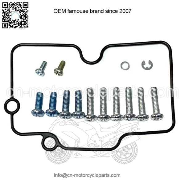 Honda TRX450R TRX450ER Carburetor Repair Carb Rebuild Repair kit 2006-2014 - Image 2