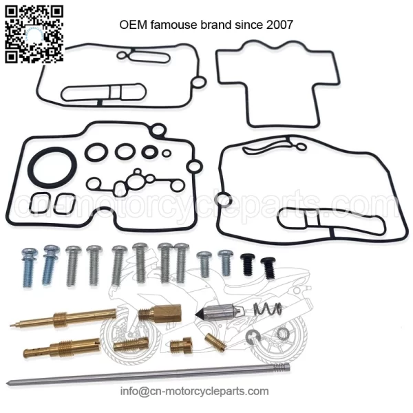 For Yamaha YFZ450 Carburetor Repair Carb Rebuild Repair kit 2004-2009 New - Image 2