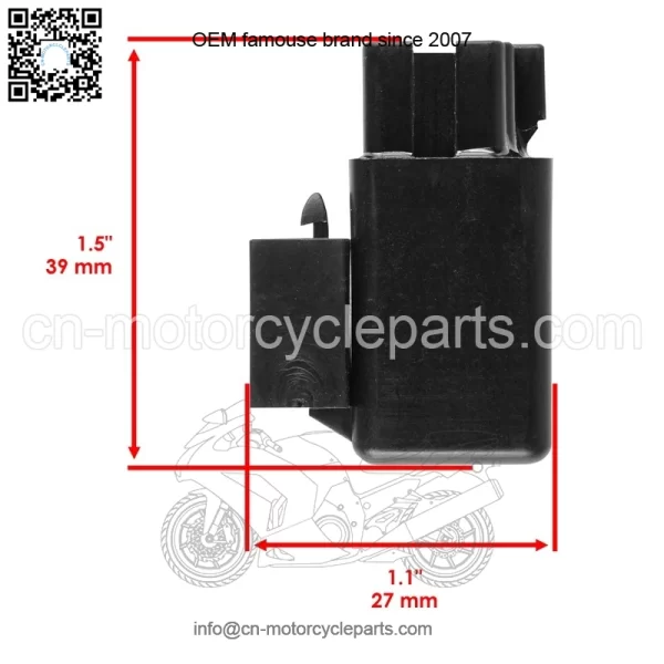 Relay Solenoid for Yamaha YFZ450 YFZ 450 2004 2005 2006 2007 2008-2013 - Image 2
