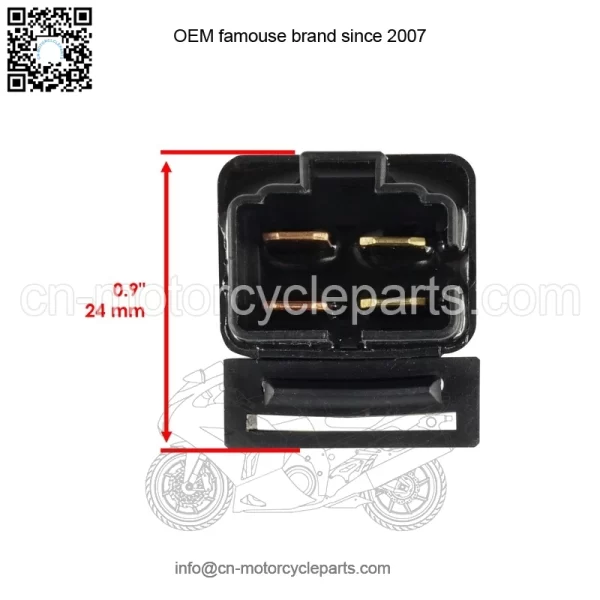 Relay Solenoid for Yamaha YFZ450 YFZ 450 2004 2005 2006 2007 2008-2013 - Image 3