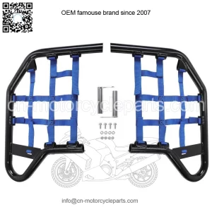 Aluminum Side Steps Nerf Bars Foot Guard Pegs For Yamaha Raptor 700 YFM700R