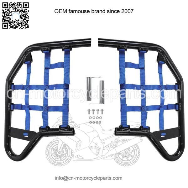 Aluminum Side Steps Nerf Bars Foot Guard Pegs For Yamaha Raptor 700 YFM700R