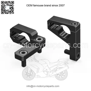 For Honda TRX450ER TRX450R Rear Dual Parking Brake Line Hose Clamps 2006-2009