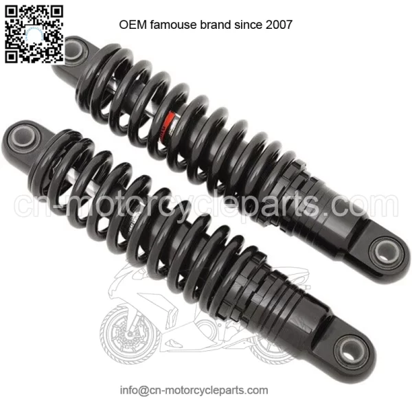 12" Ride-Height Adjustable Shocks Black #174163