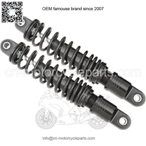 13" Ride-Height Adjustable Shocks Black Harley Davidson Dyna