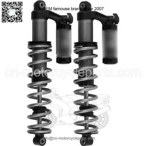 1.5 Podium QS3 Shocks Front Black for Honda Pioneer 700 2014-2021