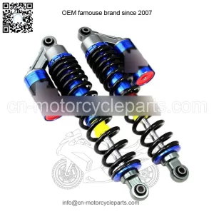 PERFORMANCE FRONT AIR SHOCKS ABSORBER PAIR SET FOR YAMAHA YFZ450 ATV BLUE NITRO