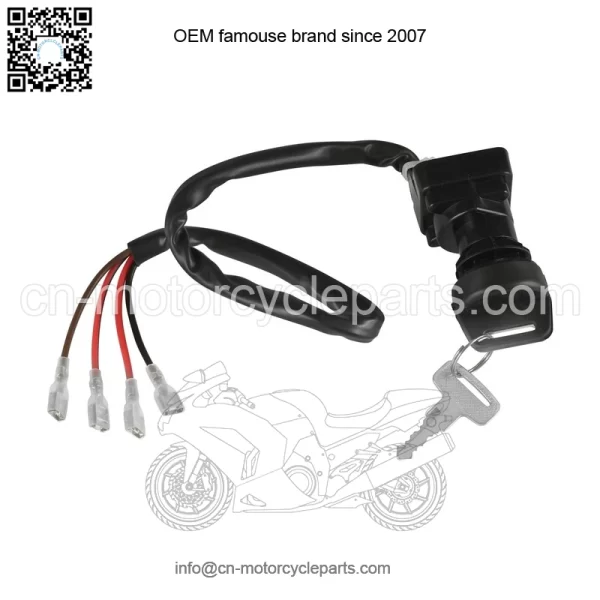 Polaris Scrambler 500 1996-1998 Ignition Key Switch