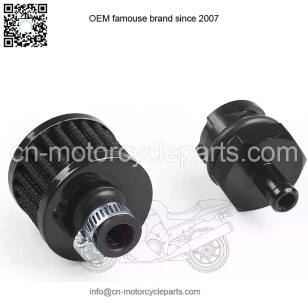 Valve cover connector with air filter - Image 3