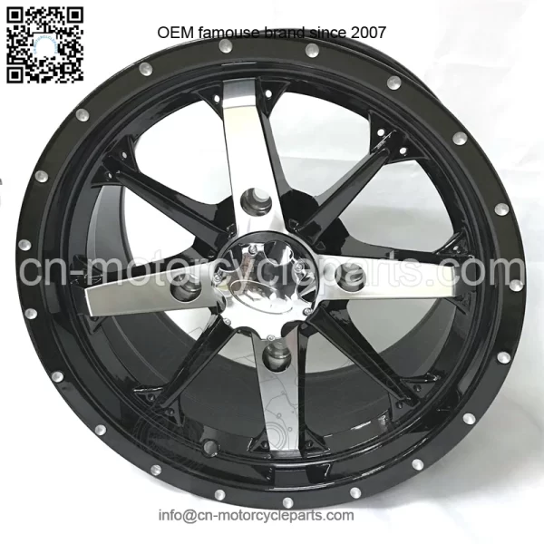 alloy rim cyclone AR810 14x7 offset 4+3 4/110 Yamaha Suzuki Kawasaki Cfmoto