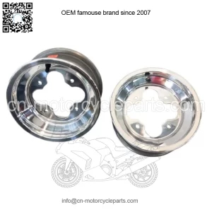 A5 10" 10x5 3+2 Front Aluminum Wheels Rims Polished YFZ450 Banshee Raptor