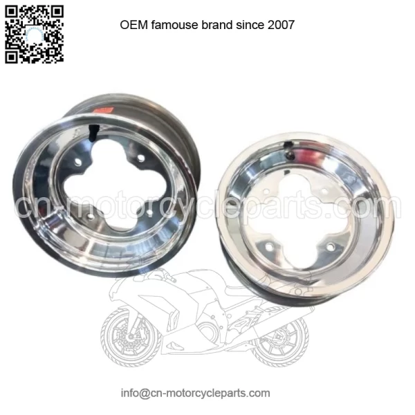 A5 10" 10x5 3+2 Front Aluminum Wheels Rims Polished YFZ450 Banshee Raptor