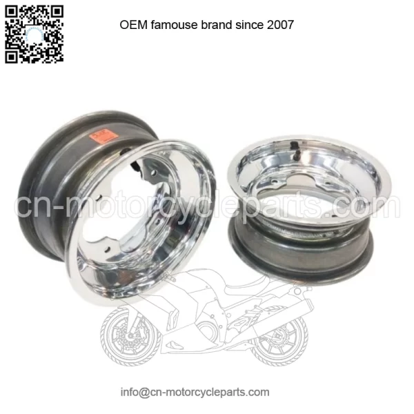 A5 10" 10x5 3+2 Front Aluminum Wheels Rims Polished YFZ450 Banshee Raptor - Image 3