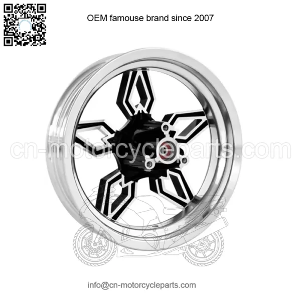 Suitable for MBK Nitro and Yamaha Aerox, size 13 inches, front width 3, rear width 3 - Image 2