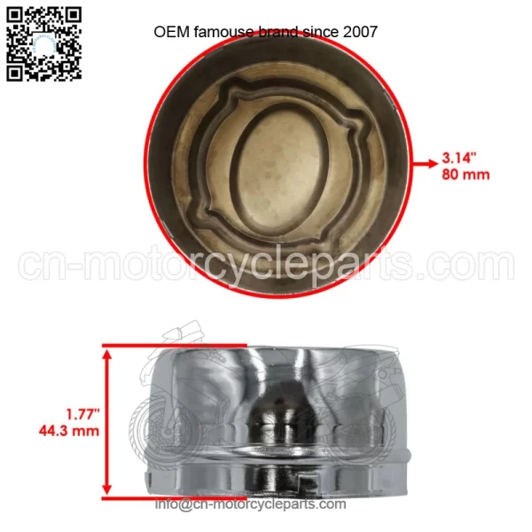 1521128 Wheel Cap For Polaris RZR 4 XP 900 12 / 4 900 14 / Sportsman X2 800 2009 - Image 2