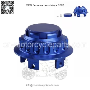 Mercedes-Benz wheel center cover #blue