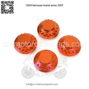 Mercedes-Benz wheel center cover #orange