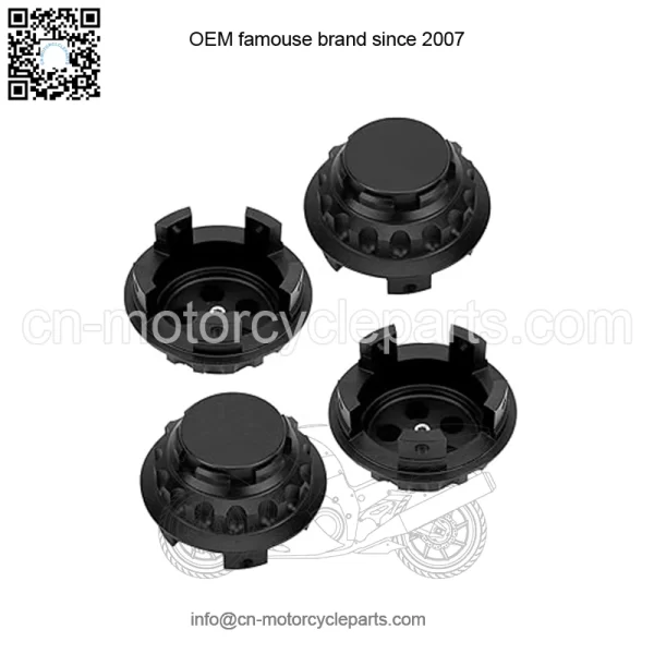BMW Honda wheel center cover #black - Image 4