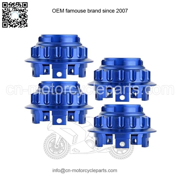 BMW Honda wheel center cover #blue - Image 2
