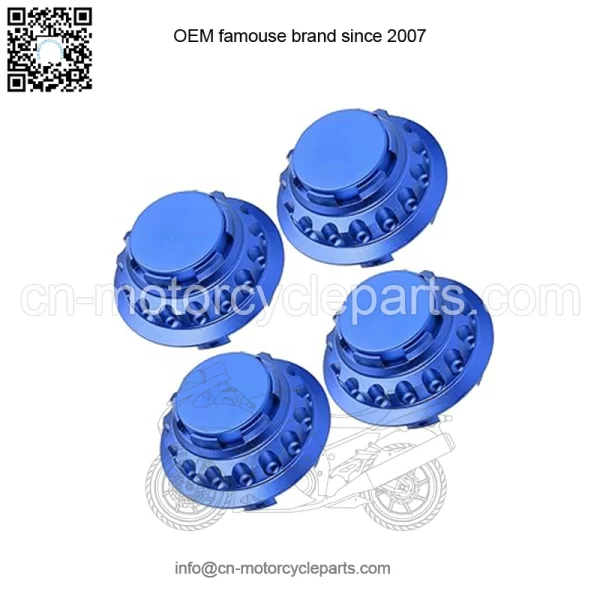 BMW Honda wheel center cover #blue - Image 3