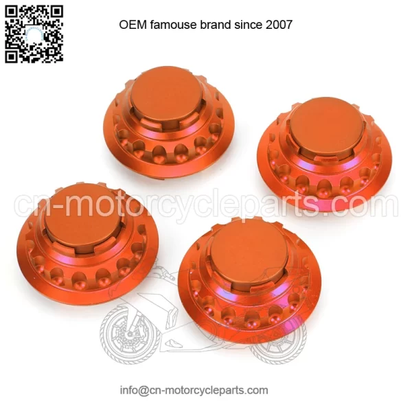 BMW Honda wheel center cover #orange - Image 3