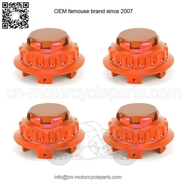 BMW Honda wheel center cover #orange - Image 4