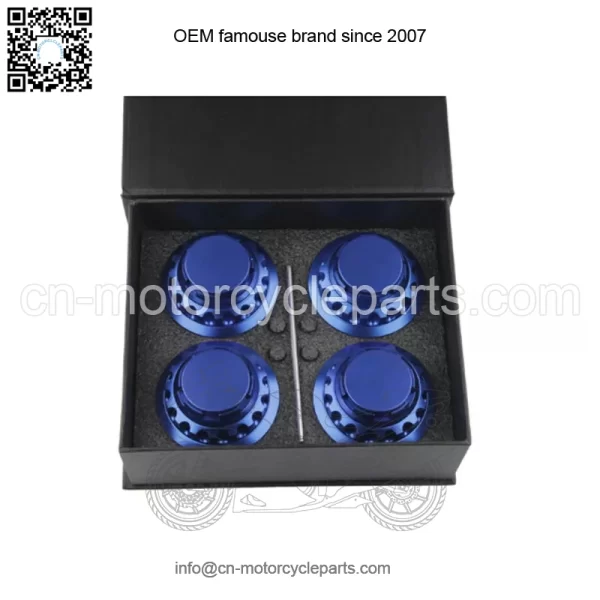Toyota wheel center cover #blue