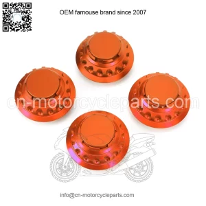 Porsche wheel center cover #orange