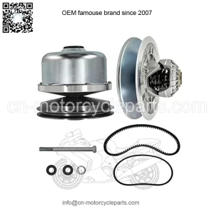 Primary Drive & Secondary Driven Clutch w/Belts Compatible with Yamaha Golf Cart G29 YDRA Drive 2007-2016, YTF Adventure Sports drive 2007-2008, Drive2 DR2A CAM 2017-up, JW8-G6201 JW8-G6202