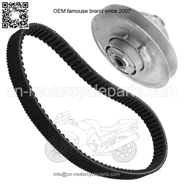 49094-0045 Clutch Converter Aramid Belt For Kawasaki Mule 3000 3010 KAF620 01-08 - Image 4