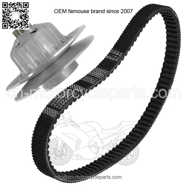49094-0045 Clutch Converter Aramid Belt For Kawasaki Mule 3000 3010 KAF620 01-08 - Image 5