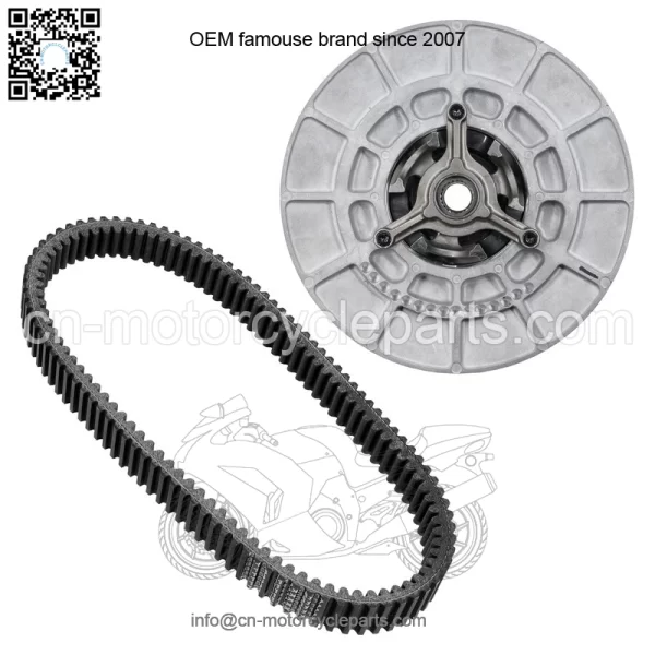 Secondary Clutch & Belt For Polaris RZR TURBO 4 19 TURBO S 20 1323394 3211202 - Image 5