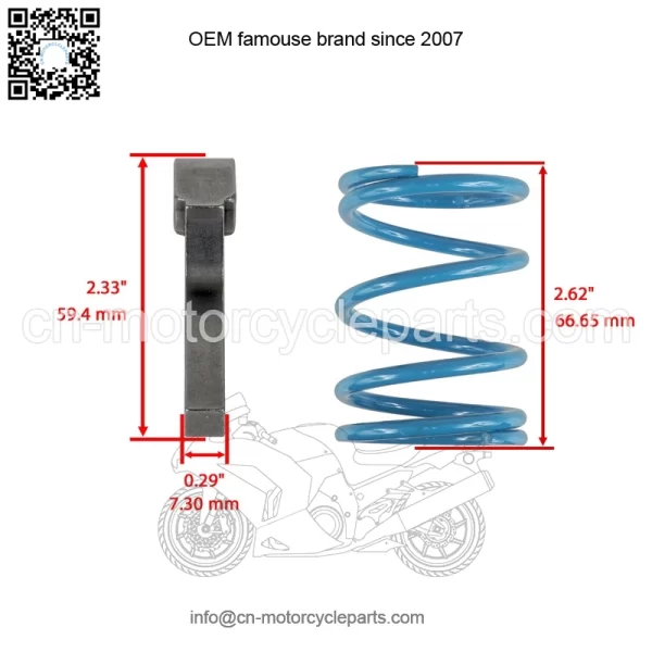 Polaris Scrambler 500 4X4/2X4 1998-2009 Complete Primary Drive Clutch Kit - Image 2