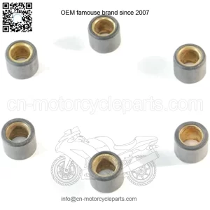 18X14 (13G) Most Common Gy6-125, Gy6-150 ATVs, Gokarts, Scooters, UTVs Clutch Roller Weights Set
