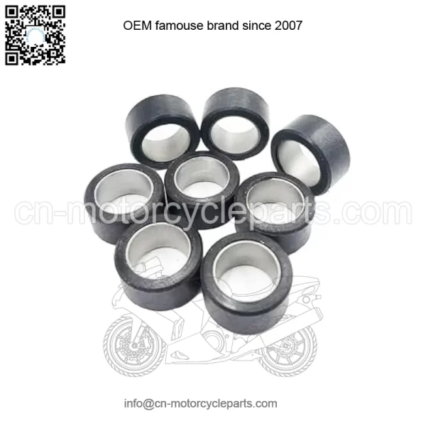 Hisun Clutch Roller Weights 18 Grams 8 Pack Replacement for Hisun UTV ATV 450 500 550 700 750 Coleman Axis Bennche Cub Cadet Replacement for YAMAHA RHINO 660 07-12 GRIZZLY 550 660 700 04-07