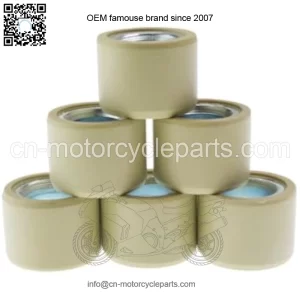 18x14mm/0.71"x0.55" GY6 Sliding Roller Weights 15g/0.033lb for 180-230cc Chinese Scooter Moped ATV Go Kart 4-Stroke Engine