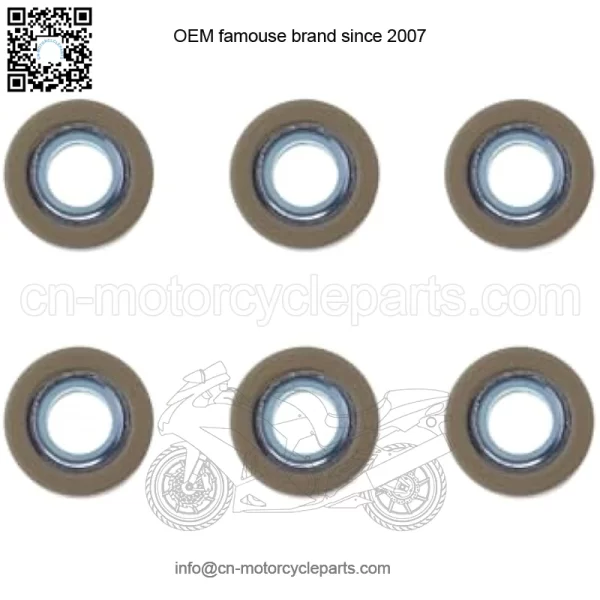 18x14mm/0.71"x0.55" GY6 Sliding Roller Weights 15g/0.033lb for 180-230cc Chinese Scooter Moped ATV Go Kart 4-Stroke Engine - Image 3