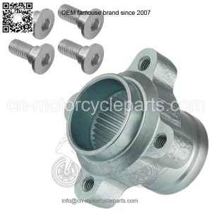 Rear Brake Rotor Hub For Yamaha Raptor 700 700R YFM700 YFM700R 2006-2022 (For: Yamaha Raptor 700)