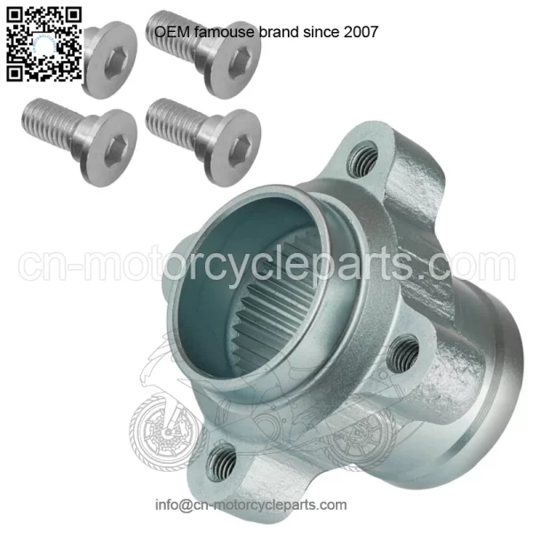Rear Brake Rotor Hub For Yamaha Raptor 700 700R YFM700 YFM700R 2006-2022 (For: Yamaha Raptor 700)