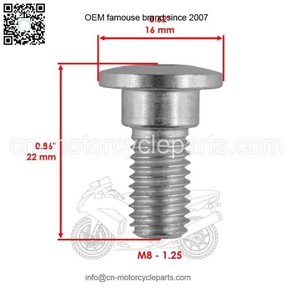 Rear Brake Rotor Hub For Yamaha Raptor 700 700R YFM700 YFM700R 2006-2022 (For: Yamaha Raptor 700) - Image 3