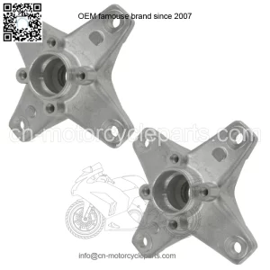 Front Left and Right Wheel hub fits Yamaha YFZ450 YFZ450V YFZ450R 2006 2007-2013 (For: Yamaha Raptor 700)