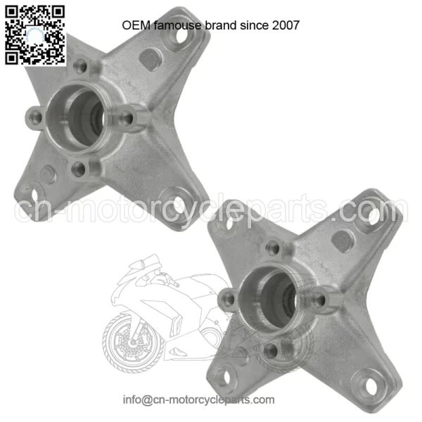 Front Left and Right Wheel hub fits Yamaha YFZ450 YFZ450V YFZ450R 2006 2007-2013 (For: Yamaha Raptor 700)