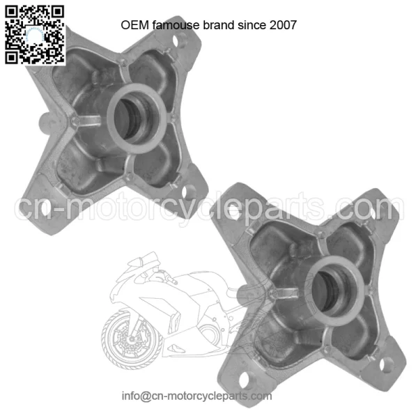 Front Left and Right Wheel hub fits Yamaha YFZ450 YFZ450V YFZ450R 2006 2007-2013 (For: Yamaha Raptor 700) - Image 4