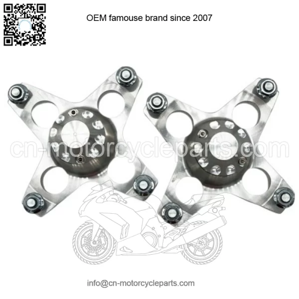 LSR Billet Front Wheel Hubs Set Yamaha Raptor 700 YFZ450 YFZ450R - Image 2