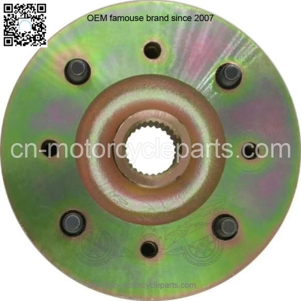 Wheel Hub - Front, UTV, Hisun, 700cc, 27 Spline Trivalent zinc - Image 4